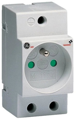 ABB Vynckier Prise modulaire pour rail DIN - 16A 250V