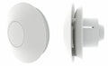 Nicoll Vent Silence ventilateur salle de bain 150 x 150 mm - 100 mm - blanc - 230V - IPX4 76m3/h - Timer - Hygro