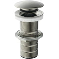 Ideal Standard Atelier Collections vidage clic-clac sans trop-plein - look inox