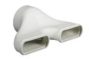 Renson Easyflex droit double réduction 125 mm