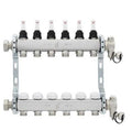 COLLECTEUR RADSON inox 3 circuits avec debitmetre et purgeur manuel