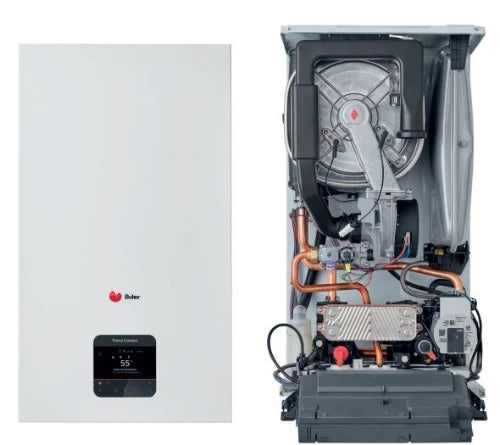 Bulex ThemaFast Condens 30/35-CS/1-M (N-BE) combi chaudière murale à condensation gaz (gaz naturel) 30 kW - label ERP CV: A - label ERP San: A