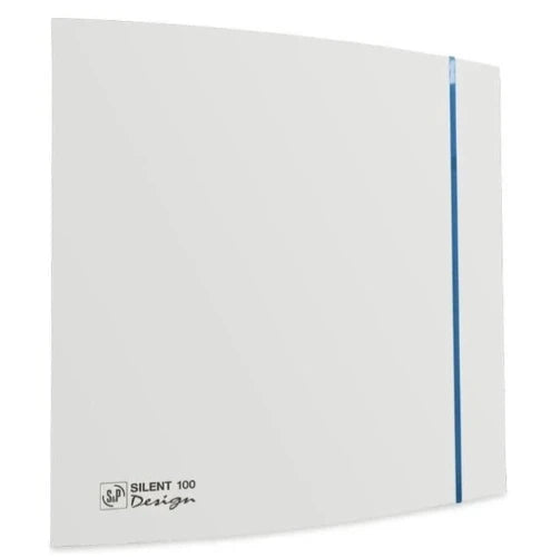 Soler & Palau Silent 100 CZ design 3C extracteur salle de bain - blanc - 95m³/h - 230V