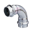 ProOne Carboline acier zingué coude 90° FF 42 x 42 mm (profil V)