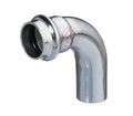 ProOne Carboline acier zingué coude coulissant 90° MF 42 mm (profil V)
