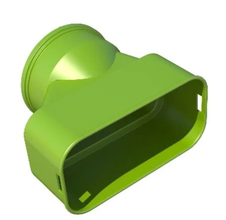 Ubbink AE DBOX adaptateur naar AE55SC