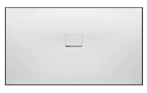 V&B Squaro Infinity Rechthoekige douchebak 1800 x 900 x 40 mm Stone White