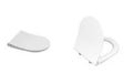 Vitra Integra siège slim wc - blanc - softclose - quick release