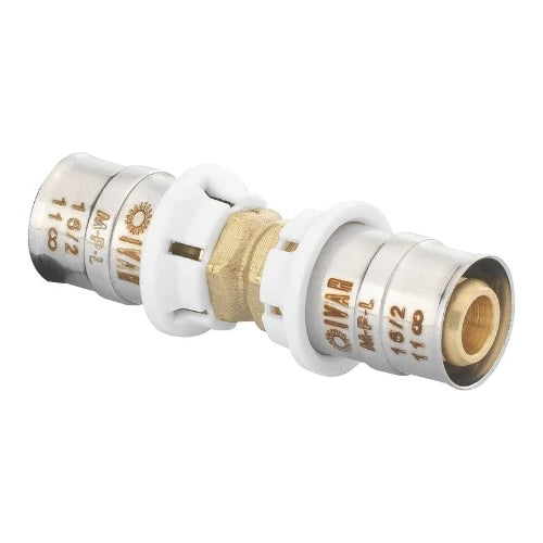Begetube MPL raccord a sertir 16 x 16 laiton droit