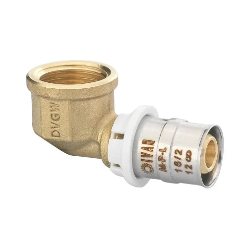 Begetube MPL raccord a sertir 3/4 F x 26 laiton equerre