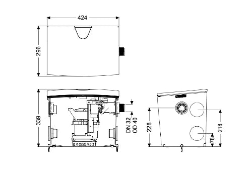 Kessel Minilift S poste de relevage - GTF500-S1