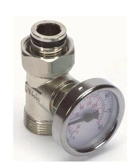 Begetube té avec thermomètre EK3/4 x EK3/4 bi