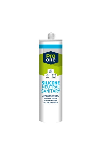 ProOne silicone sanitaire sil no 310 ml - blanc