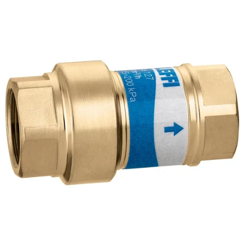 Caleffi Autoflow régulateur de débit automatique 4/4 x 4/4 - 1,80 m3/h