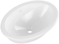 Villeroy & Boch Loop & Friends lavabo sous plan 485 x 325 x 215 mm - blanc - sans trou de robinet - avec trop-plein