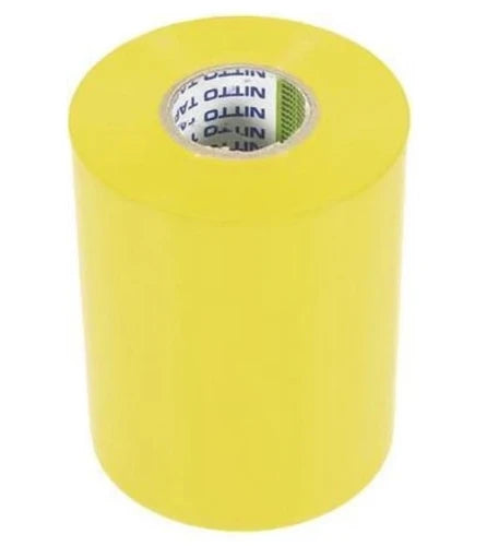 Nitto 21A bande autocollante 100 mm (longueur 20m) - jaune - prix par rouleau