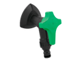 Arco Life robinet à boisseau sphérique double service MM 1/2 x 3/4 - et polymère - avec contrôle de débit et raccord rapide Quick pour tuyau d'arrosage