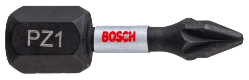 Bosch Bits impact Control PZ1 25 mm - Prix par jeu de 2 pièces