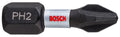 Bosch Bits impact Control PH2 25 mm - Prix par jeu de 2 pièces