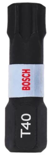 Bosch Bits impact Control T40 25 mm - Prix par jeu de 2 pièces