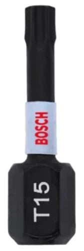 Bosch Bits impact Control T15 25 mm - Prix par jeu de 2 pièces