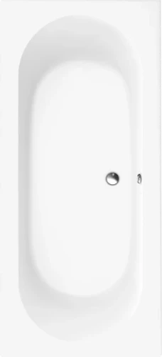 Villeroy & Boch O.Novo baignoire duo acrylique 1800 x 800 mm - blanc mat - sans pieds