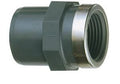 Nicoll PVC Druk raccord droit MF 32 x 4/4 F - avec anneau de renfort
