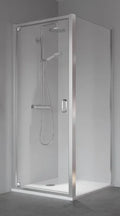 Kermi Stina TWD paroi fixe 900 x 1950 mm - reglable de 860-910 mm - SIHG ESG transparante Clean - profil chromé