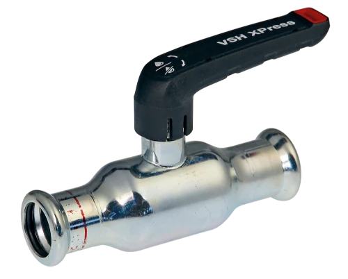 VSH Xpress acier zingué FullFlow vanne à bille FF 22 x 22 mm