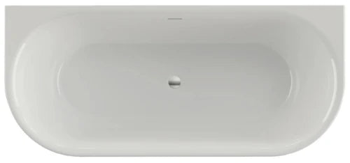 Xenz Fay baignoire back to wall 1800 x 800 x 600 mm - acryl - blanc mat
