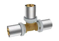 RIIFO Multi raccord à sertir Té en laiton FFF 20 x 20 x 20 mm