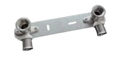 RIIFO Multi calibre montage apparent avec coudes en laiton 90° FF 20 x 1/2 F - 150 mm