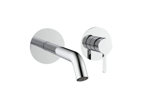 Procasa Vivo set de finition robinet mural lavabo - chromé