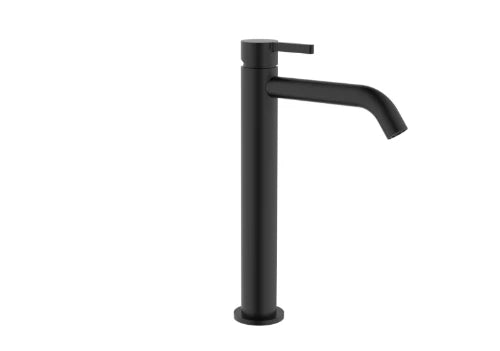 Procasa Vivo mitigeur lavabo rehaussé sans vidage - démarrage à froid - noir mat