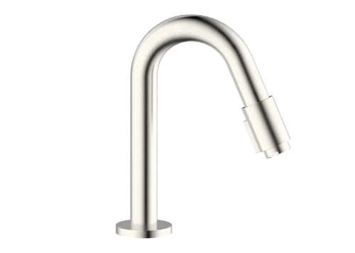 Procasa Vivo robinet eau froide - bec 190 mm - Brushed Nickel PVD - brossé mat PVD