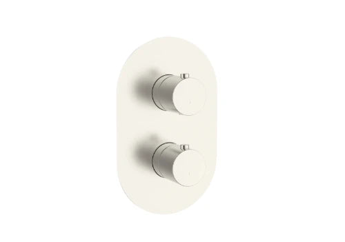 Procasa Vivo set de finition robinet douche thermostatique - Brushed Nickel PVD - brossé mat PVD