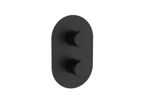 Procasa Vivo set de finition robinet douche - noir mat