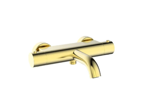 Procasa Vivo robinet thermostatique bain - Brushed Gold PVD - or brossé PVD