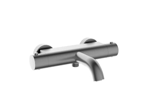 Procasa Vivo robinet thermostatique bain - Gun Metal PVD - acier mat PVD
