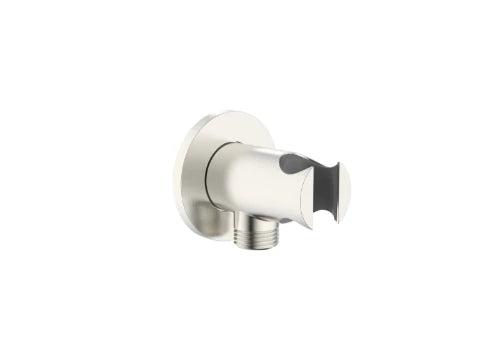 Procasa Vivo raccordement mural avec support douchette - Brushed Nickel PVD - brossé mat PVD