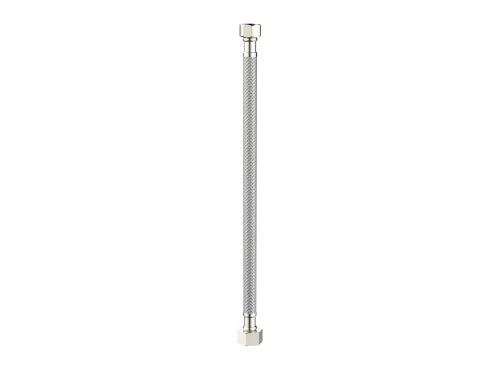 Procasa Vivo flexible de raccordement FF 3/8 x 1/2 - 300 mm - Brushed Nickel PVD - brossé mat PVD