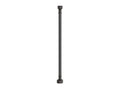 Procasa Vivo flexible de raccordement FF 3/8 x 1/2 - 300 mm - Gun Metal PVD - acier mat PVD