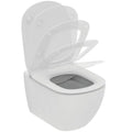 Ideal Standard Tesi wc-suspendu PACK Rimless+ (wc-suspendu + siège softclose) sans bride - blanc - fixation par le haut