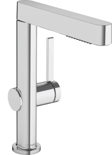 Hansgrohe Finoris 230 mitigeur lavabo 2 jets avec douchette extractible avec clic-clac - chromé
