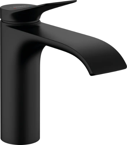 Hansgrohe Vivenis 110 mitigeur lavabo sans vidage - noir mat