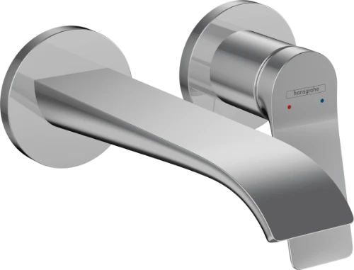 Hansgrohe Vivenis mitigeur lavabo 2-trous encastré 195 mm - chromé