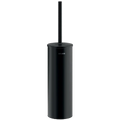 Delabie Be-line porte-brosse avec couvercle - montage mural - noir inox mat