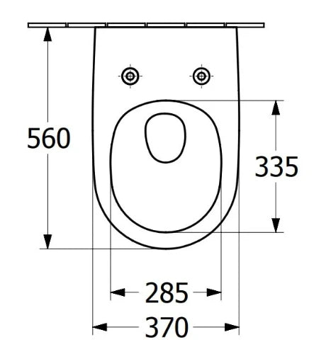 Villeroy & Boch Subway 3.0 toilette suspendue sans rebord 370 x 560 mm - TwistFlush - Blanc