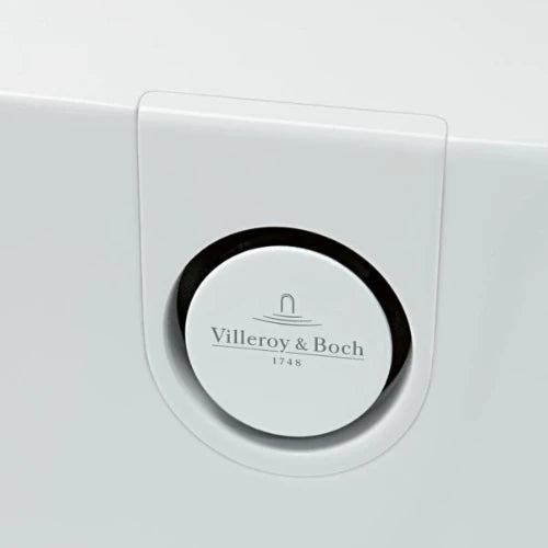 Villeroy & Boch Oberon 2.0 garniture de remplissage, vidage et trop-plein 20 l/min - Stone White