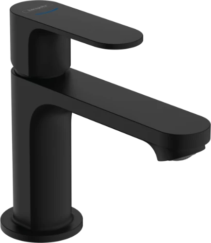 Hansgrohe Rebris S 80 robinet eau froide - bec 121 mm - noir mat